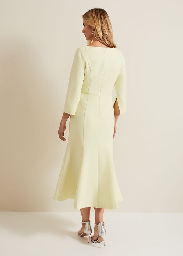 Phase Eight Sienna Tux Button Midi Dress