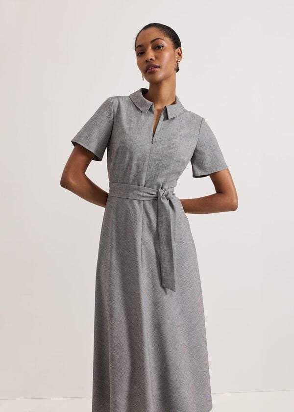 Phase Eight Silvia Tonic Midi Shirt Dress