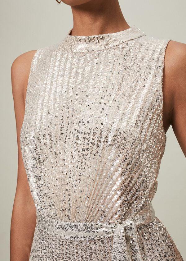 Phase Eight Simara Sequin Maxi Dress