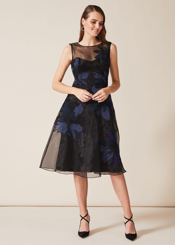 Phase Eight Simone Applique Flower Dress