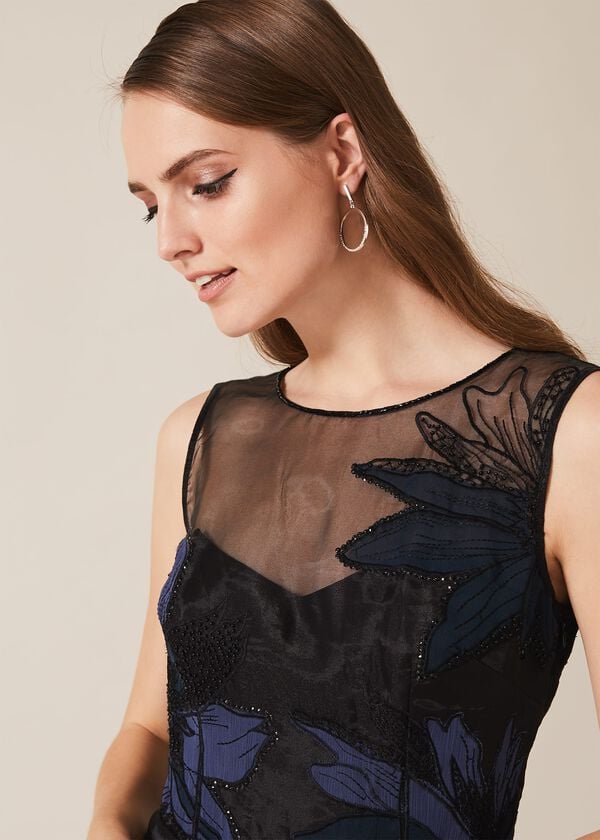 Phase Eight Simone Applique Flower Dress