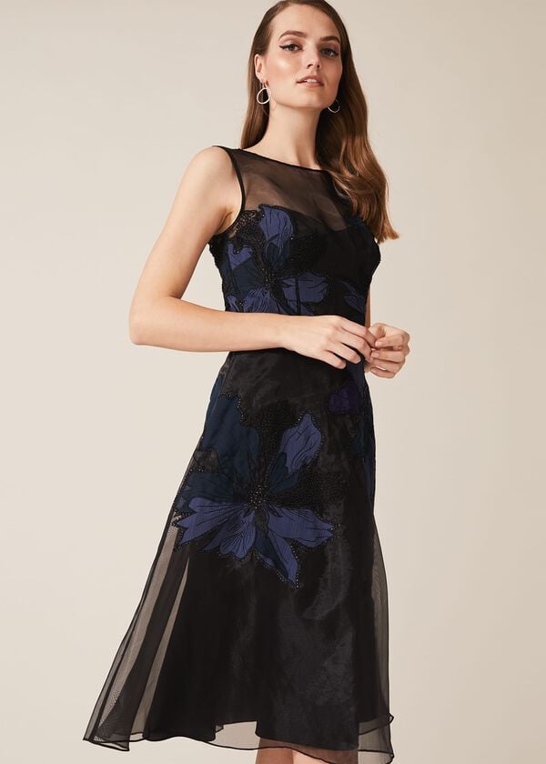 phase eight Simone Applique Flower Dress