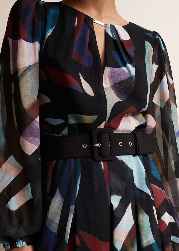 Phase Eight Sky Printed Maxi Dress