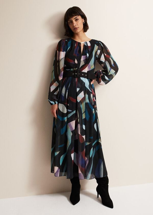 phase eight Sky Printed Maxi Dress