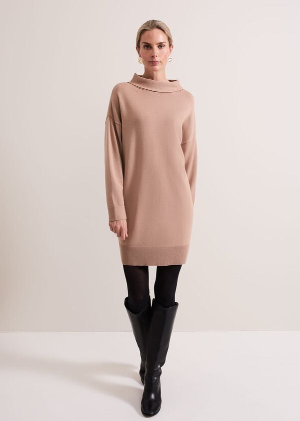 phase eight Skylar Funnel Neck Jumper Dress