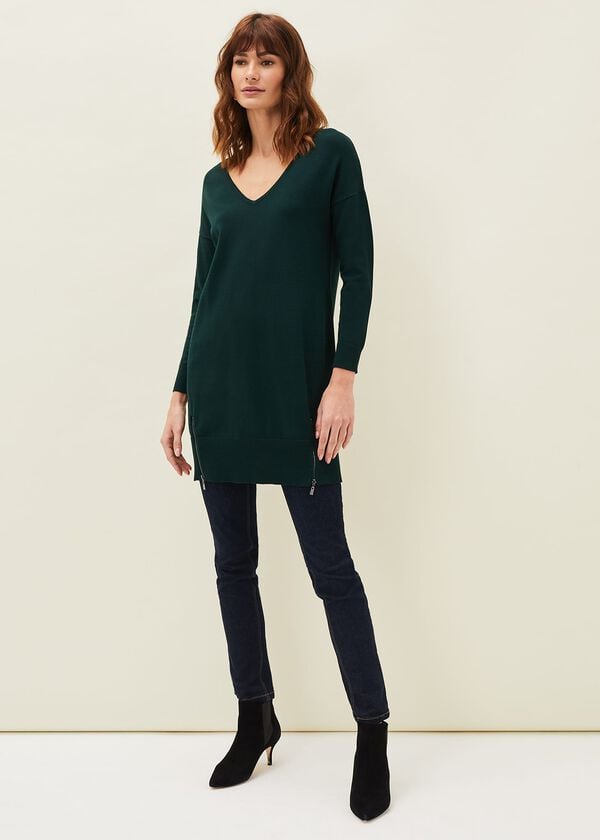 Phase Eight Skylar Knitted Tunic Dress