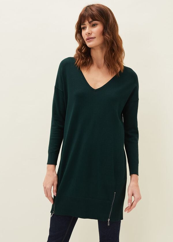 Phase Eight Skylar Knitted Tunic Dress