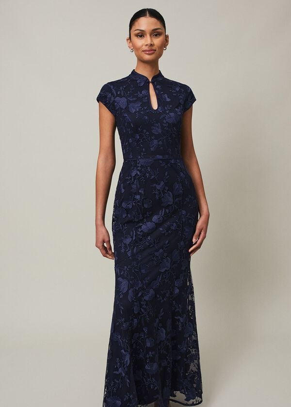 Phase Eight Sofia Embroidered Maxi Dress