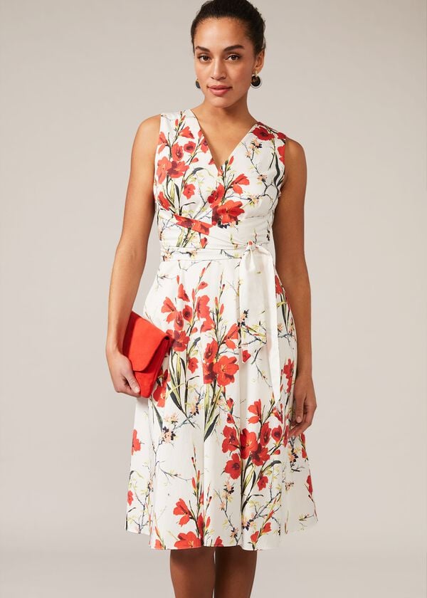 phase eight Sofia Floral Cotton Dress