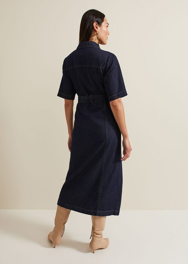 Phase Eight Sonny Denim Midi Dress