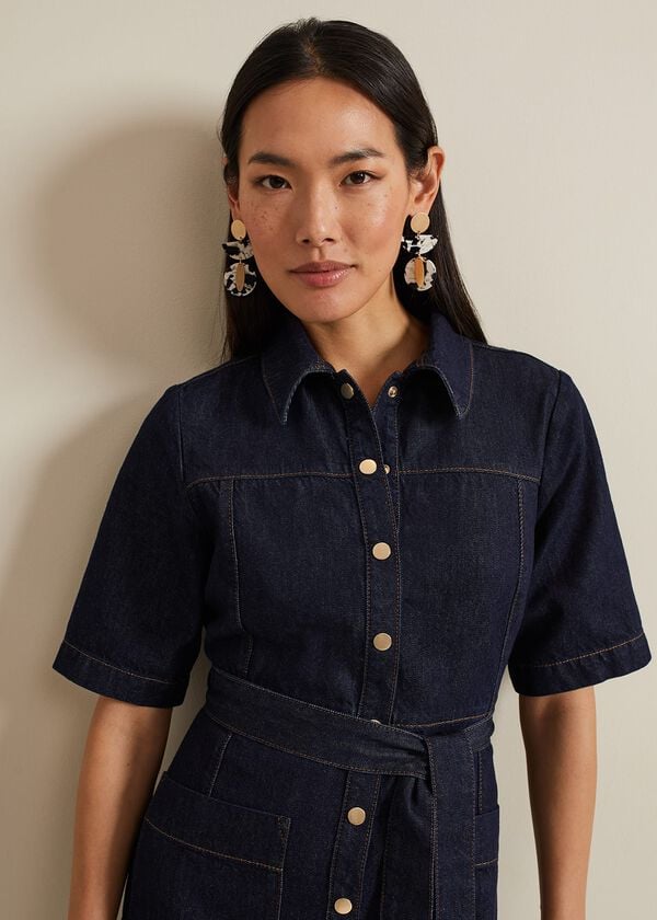 Phase Eight Sonny Denim Midi Dress