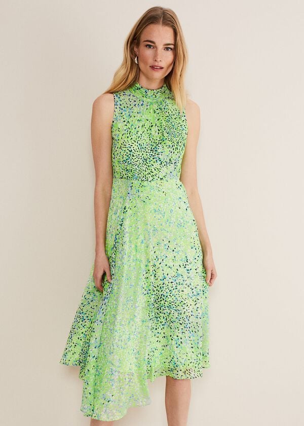 phase eight Sophie Ditsy Midi Dress