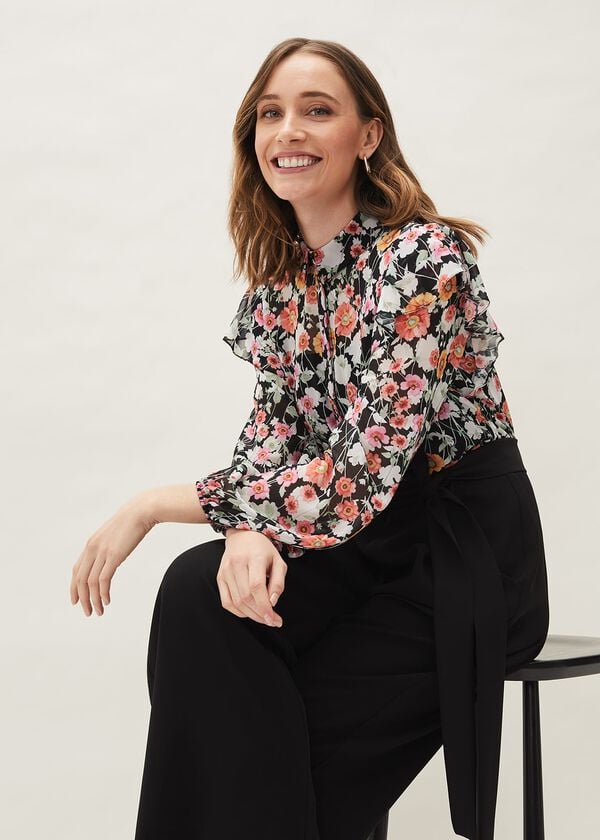 Phase Eight Sophie Floral Print Jumpsuit