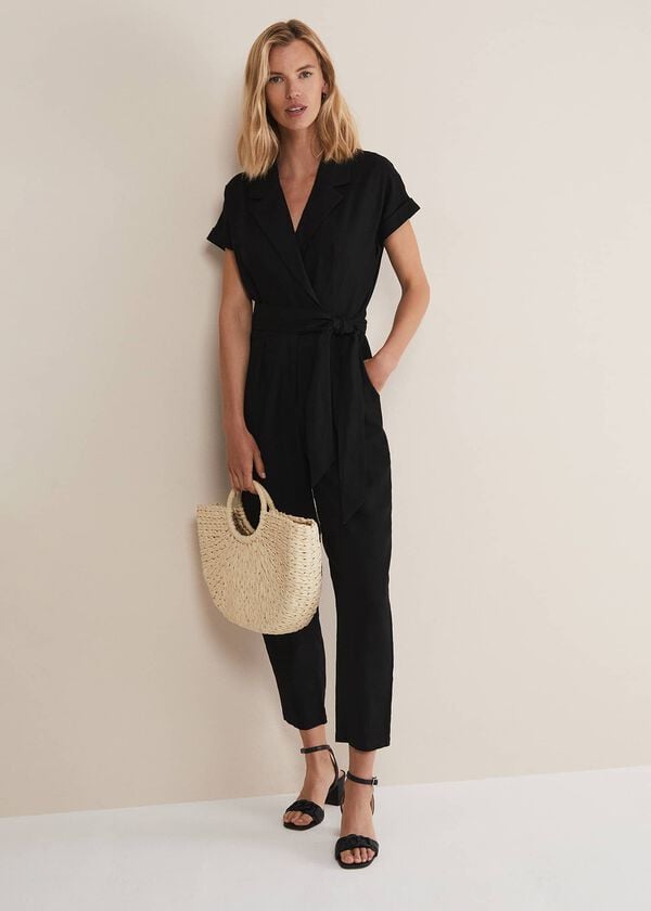 phase eight Spencer Linen Wide Leg Jumpsuit