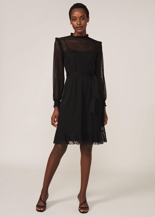 Phase Eight Star Flock Dress