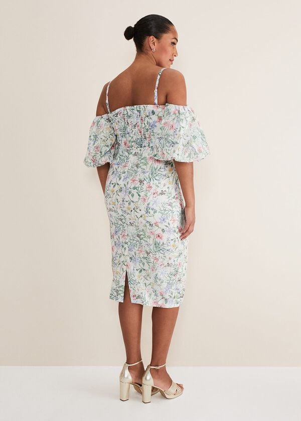 Phase Eight Stevie Floral Bodycon Midi Dress