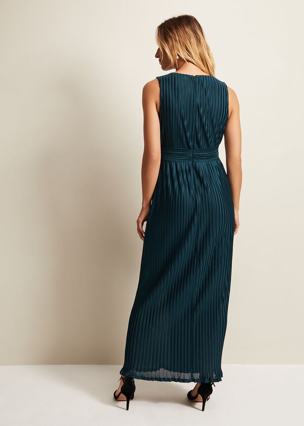 Phase Eight Suhanna Pleated Maxi Dress