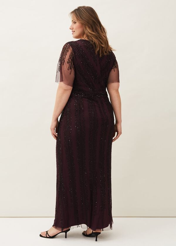 Phase Eight Suzie Beaded Maxi Dress