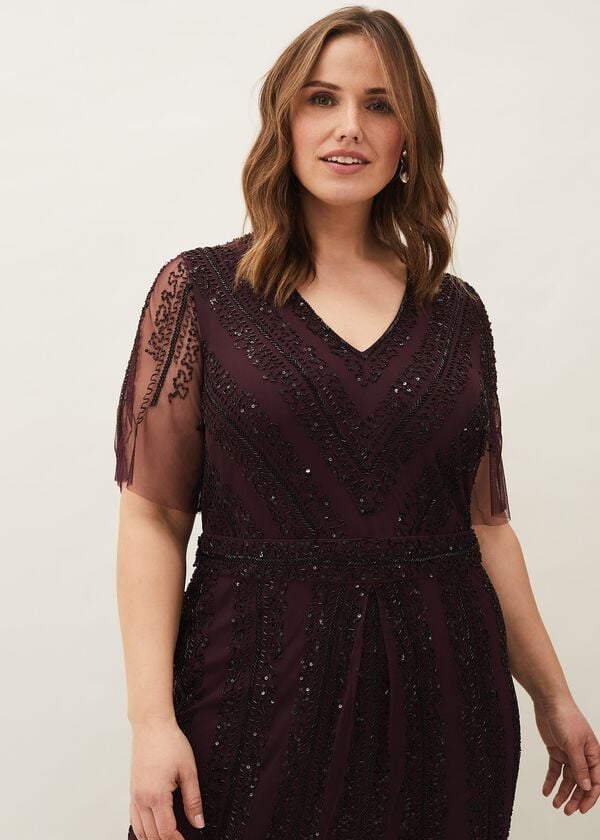 Phase Eight Suzie Beaded Maxi Dress