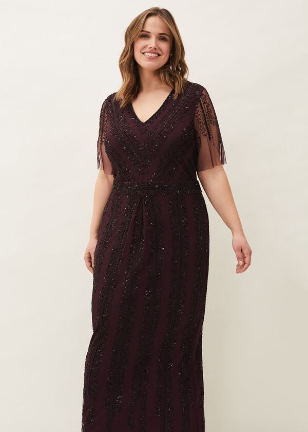 phase eight Suzie Beaded Maxi Dress