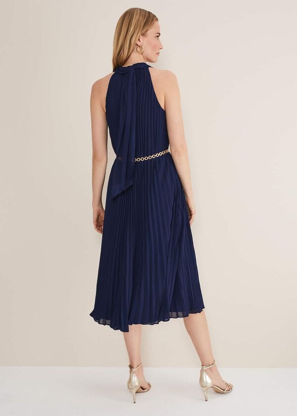 Phase Eight Tabitha Pleated Midi Dress
