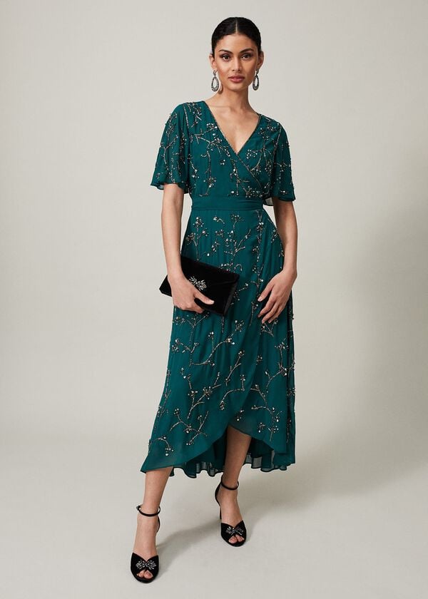 phase eight Talia Beaded Midaxi Dress