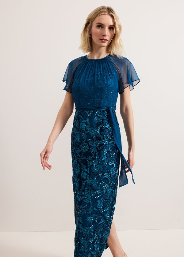 Phase Eight Talia Sequin Dress