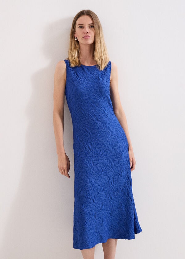 Phase Eight Talia Textured Midi Dress