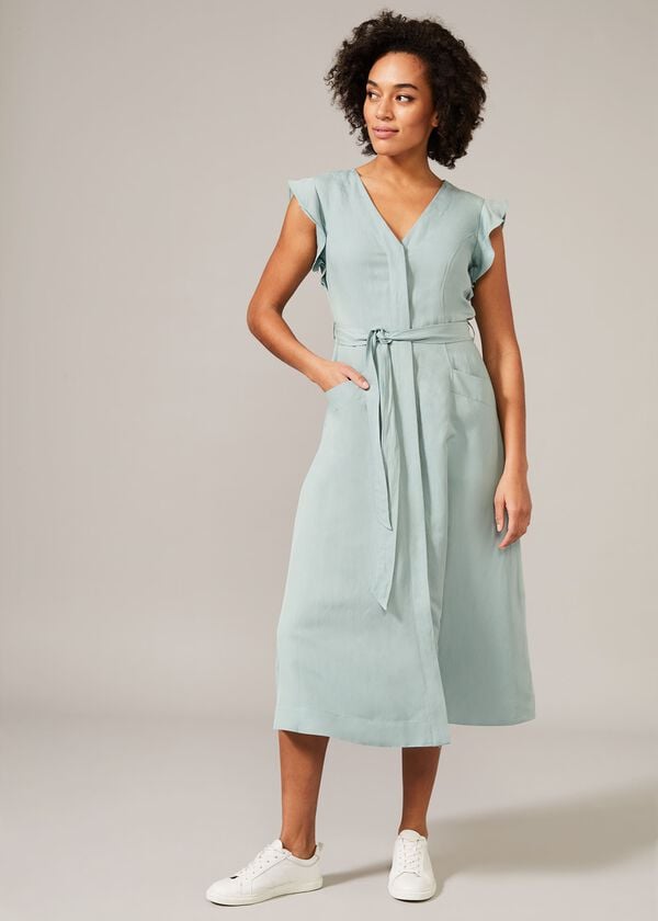 Phase Eight Tallie Linen Blend Dress