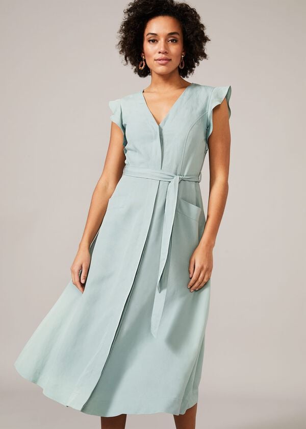 phase eight Tallie Linen Blend Dress