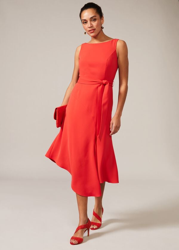 Phase Eight Tamara Asymmetric Hem Dress