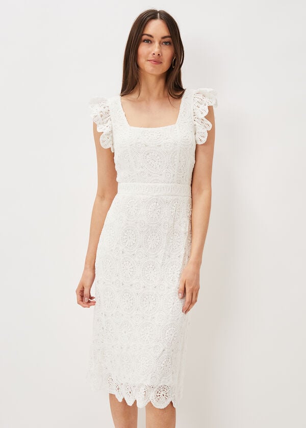 phase eight Tamari Crochet Knit Dress