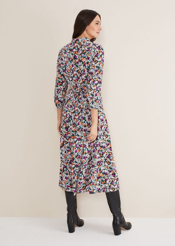 Phase Eight Tana Floral Midaxi Dress
