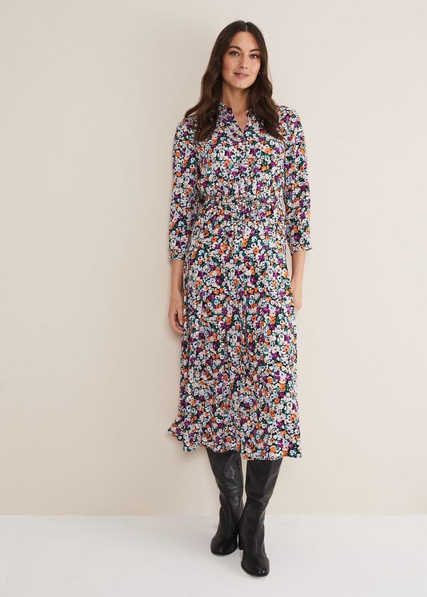Phase Eight Tana Floral Midaxi Dress