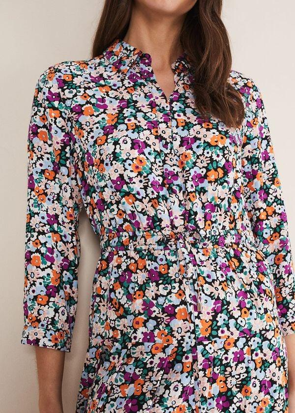 Phase Eight Tana Floral Midaxi Dress