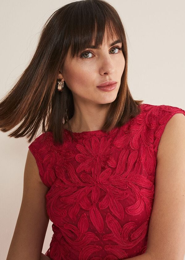 Phase Eight Tania Tapework Mini Dress