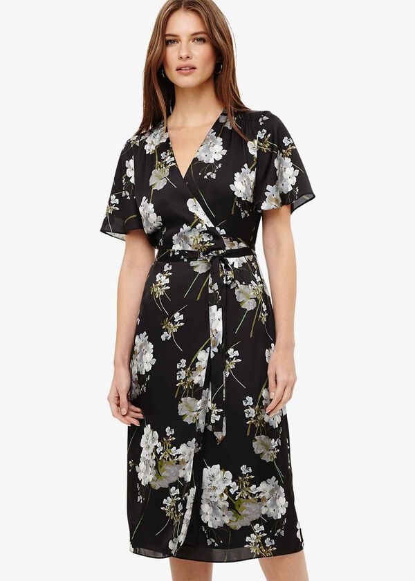 phase eight Tasha Floral Wrap Dress