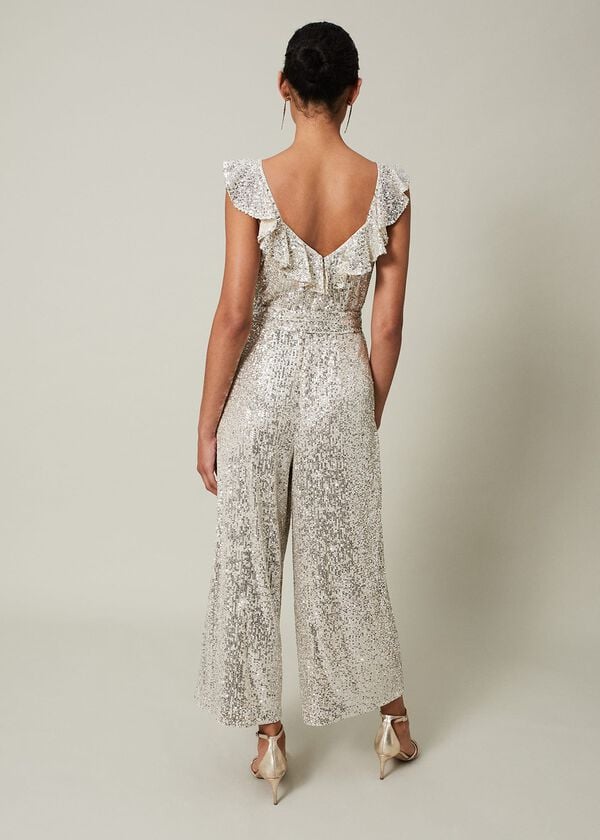 Phase Eight Tazanna Sequin Wide Leg Jumpsuit