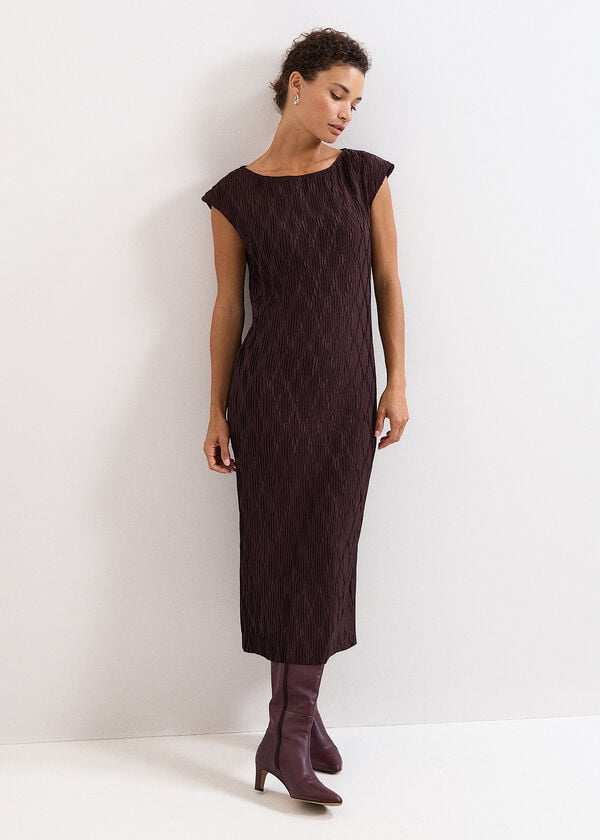 phase eight Textured Midi Dress