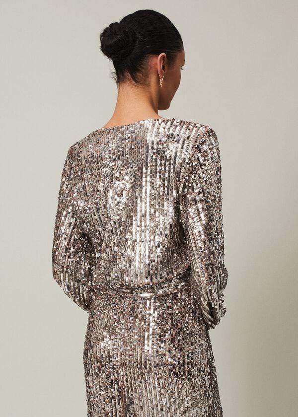 Phase Eight Thalia Sequin Maxi Dress