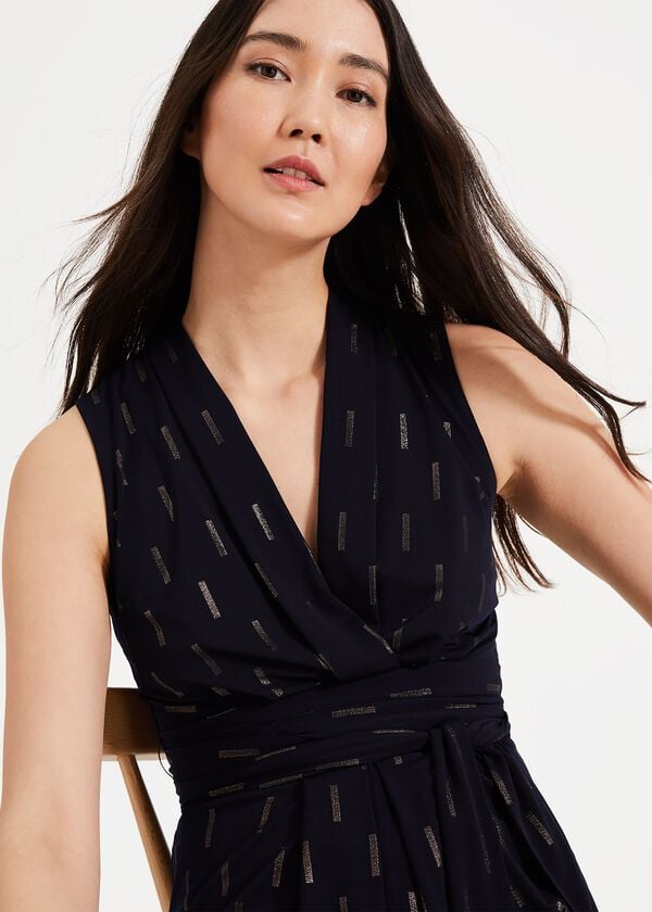 Phase Eight Tia Foil Print Jumpsuit