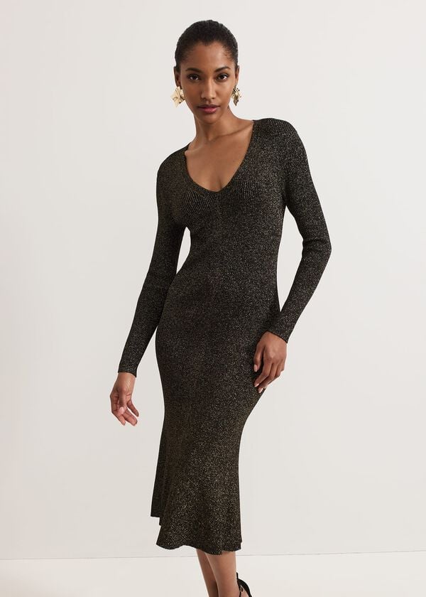 phase eight Tillie Shimmer Flippy Hem Dress