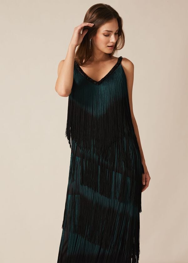Phase Eight Tina Tassel Dress