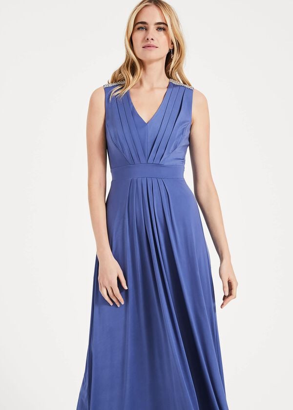 Phase Eight Tomasi Beaded Shoulder Dress