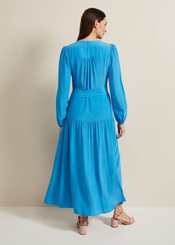 Phase Eight Tori Button Through Maxi Dress