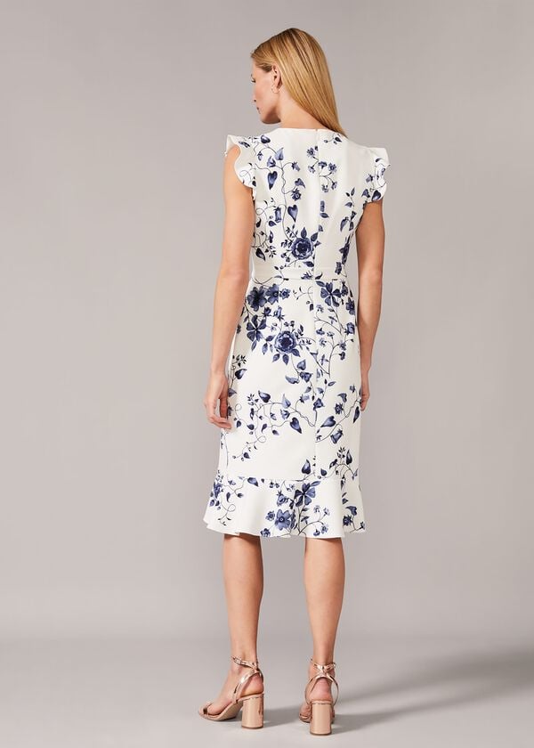 Phase Eight Tori Floral Fitted Dress