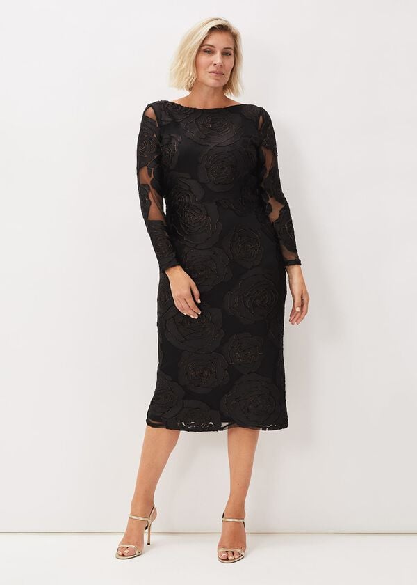 Phase Eight Trina Rose Midi Dress