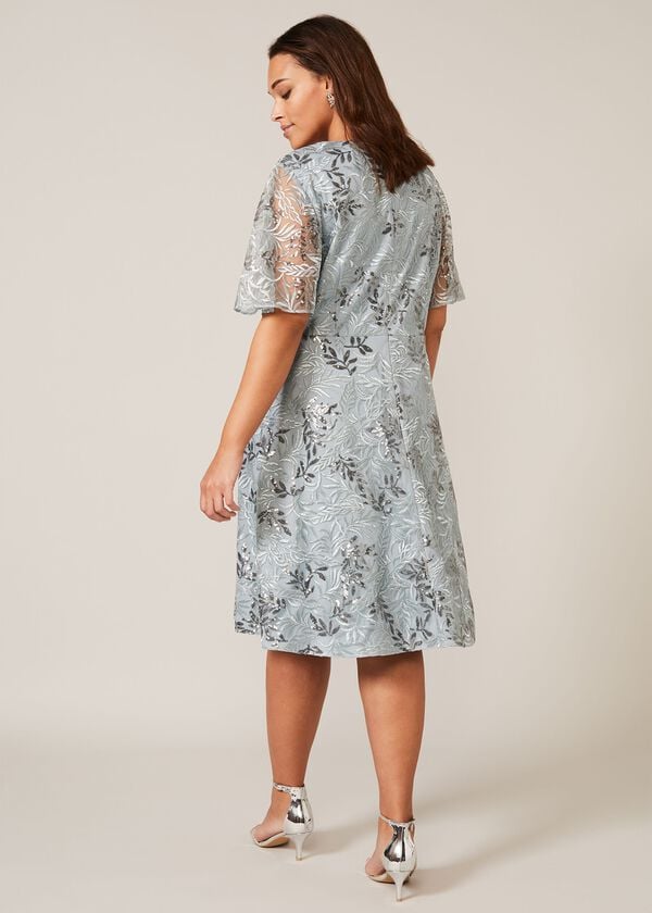 Phase Eight Trudy Embriodered Dress