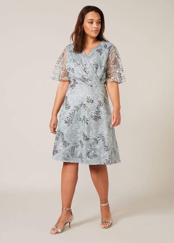 Phase Eight Trudy Embriodered Dress