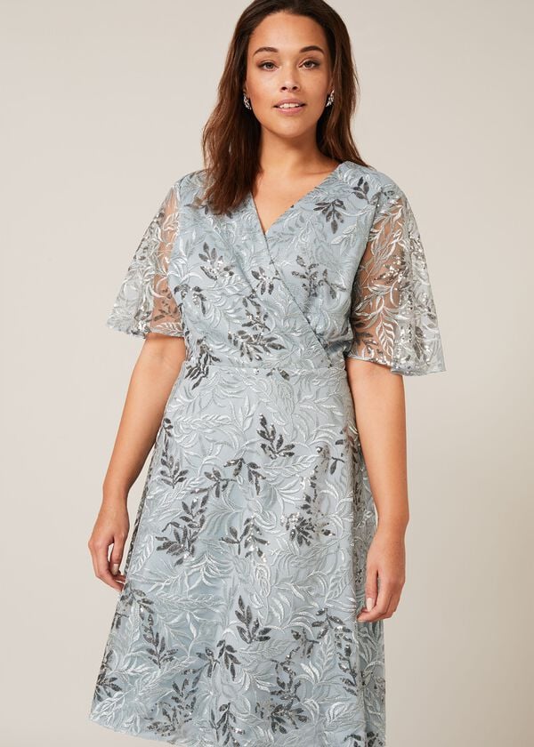 Phase Eight Trudy Embriodered Dress